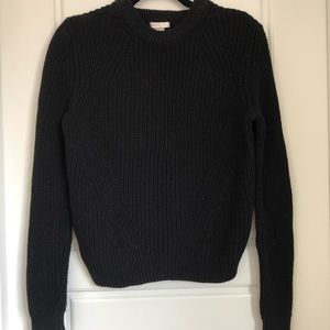 Black Knit Sweater
